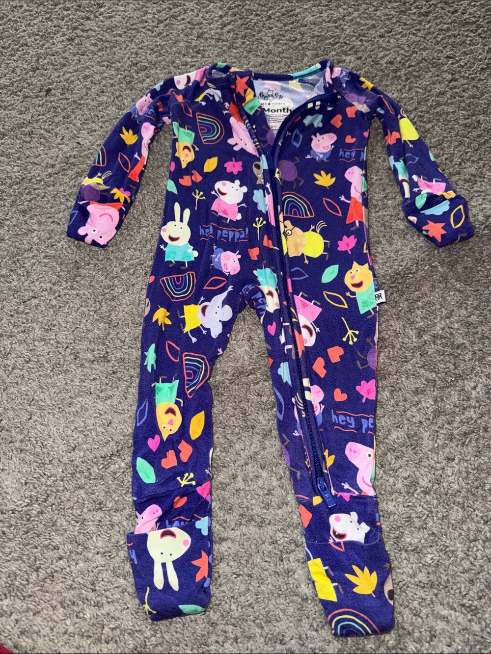 Bums and roses convertible onesie
